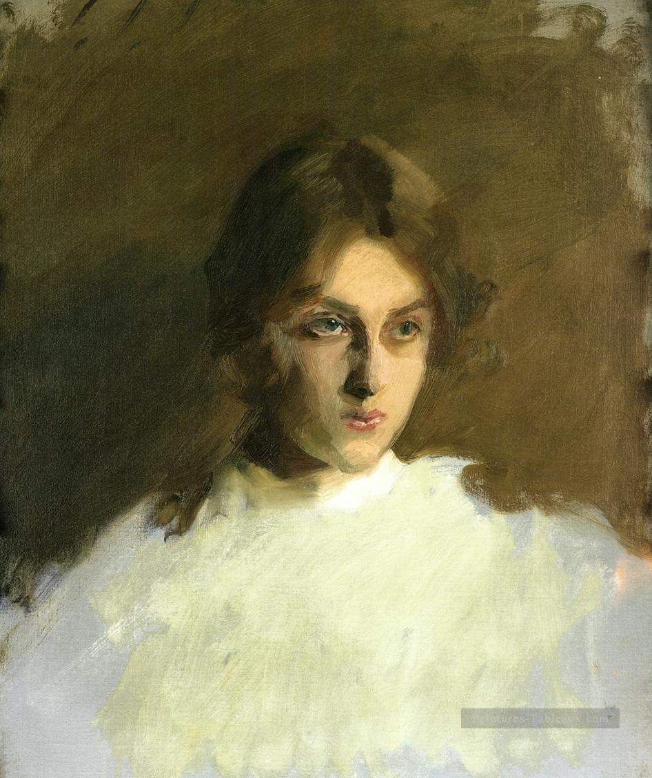 Portrait d’Edith French John Singer Sargent Peintures à l'huile
